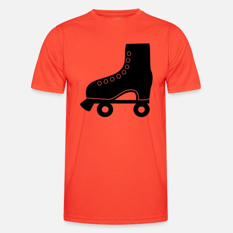 rollschuh Männer Funktions-T-Shirt