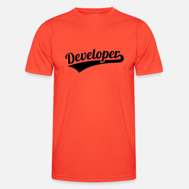Developer - Men's Functional T-Shirt - grenadine