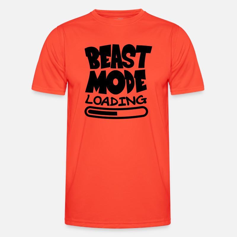 Beast ModeLoading Design - Men's Functional T-Shirt - grenadine