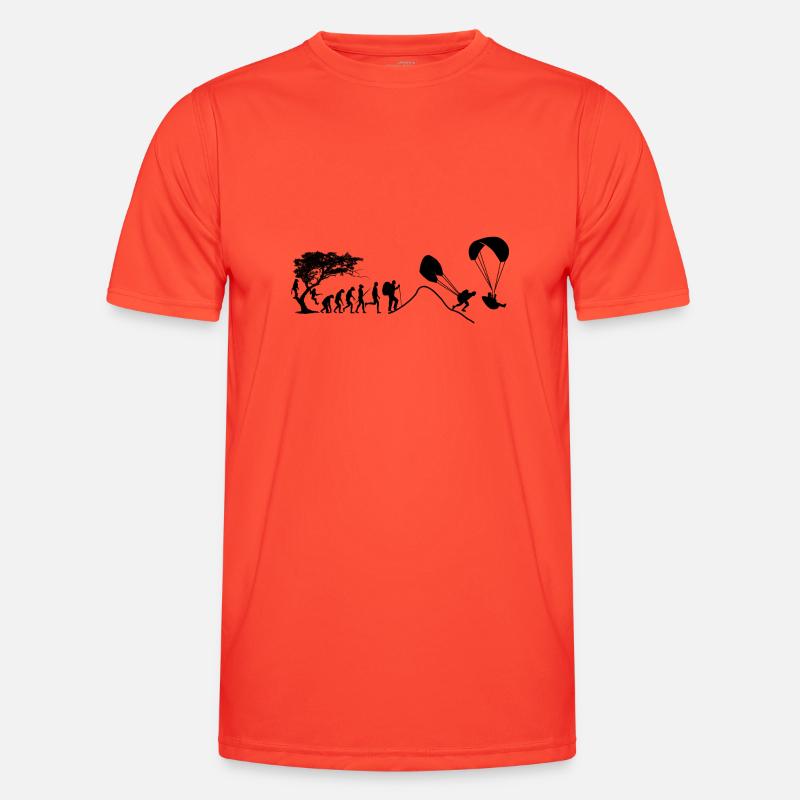 PG evolution 2 - Men's Functional T-Shirt - grenadine