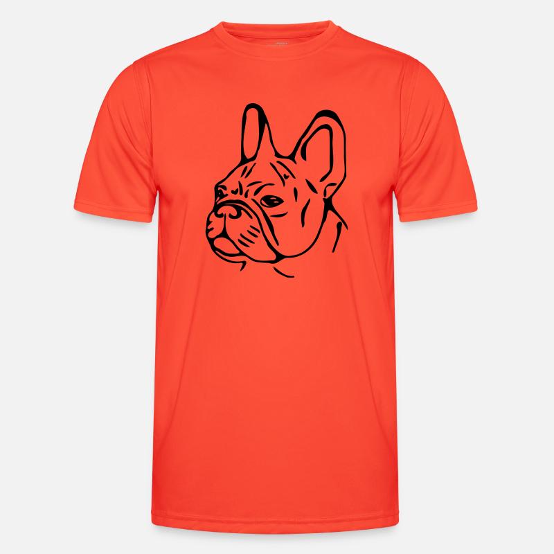 caddy bullykopf - Männer Funktions-T-Shirt - Grenadine
