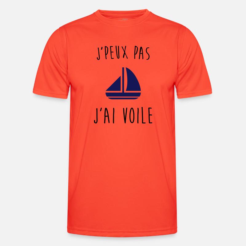 j'peux pas j'ai voile, je peux pas j'ai voile T-shirt sport Homme