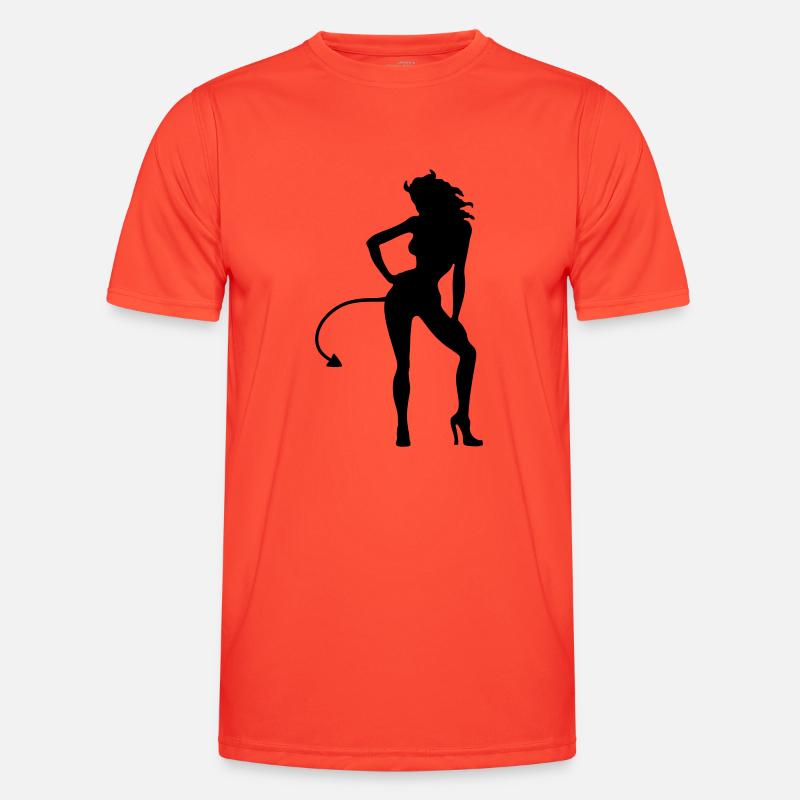Devil - Devil - Men's Functional T-Shirt - grenadine