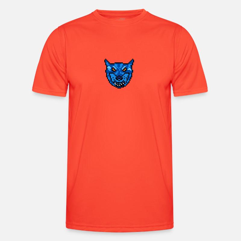 Blue wolf Men's Functional T-Shirt