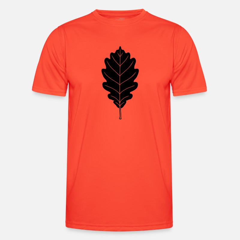 Oak Leaf Männer Funktions-T-Shirt