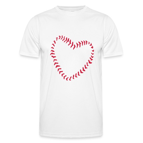 2581172 1029128891 Baseball Heart Of Seams - Men's Functional T-Shirt