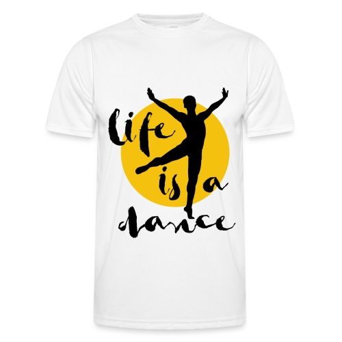 Ballett Tänzer - Männer Funktions-T-Shirt