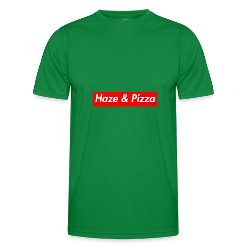 Haze & Pizza - Männer Funktions-T-Shirt