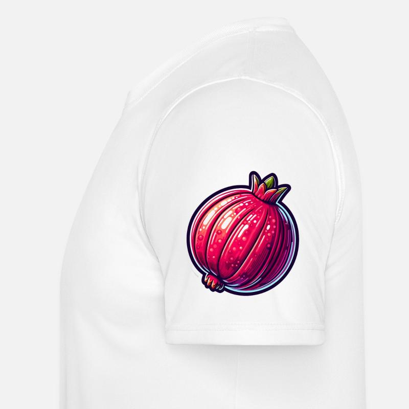 Illustration de grenade hyper-réaliste vibrante T-shirt sport Homme