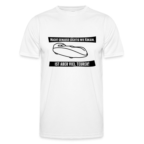 Velomobil Milan Spruch - Männer Funktions-T-Shirt