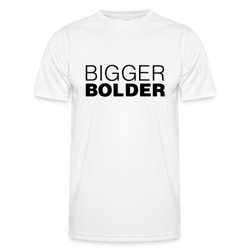 BIGGER *bolder* - Funktions-T-shirt herr