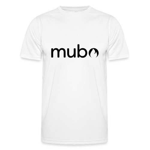 mubo Logo Word Black - Men's Functional T-Shirt