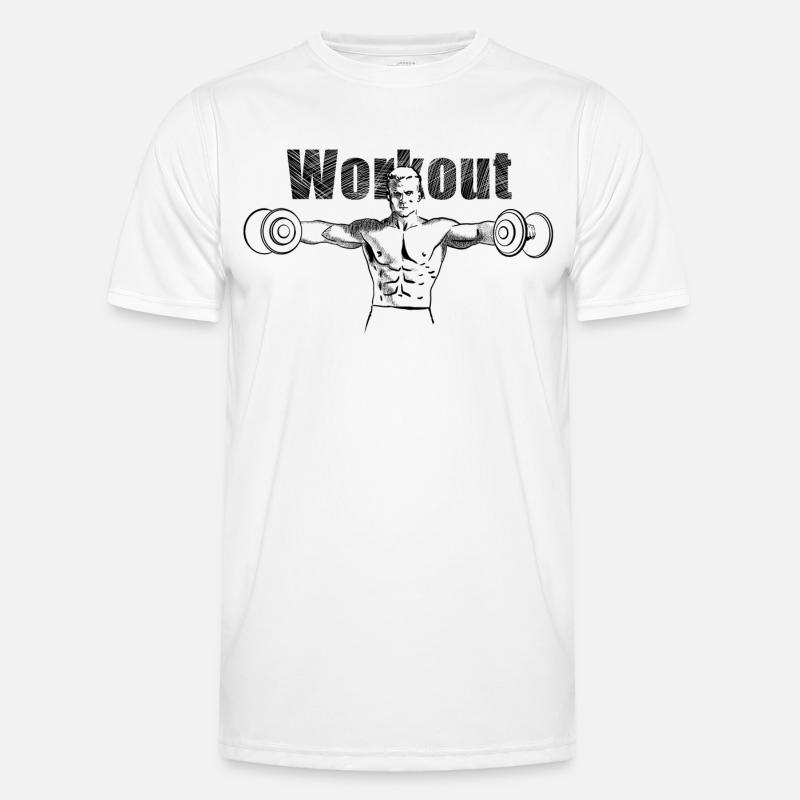 Workout Männer Funktions-T-Shirt