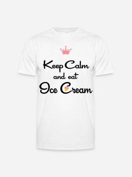 ice cream - Men's Functional T-Shirt - white