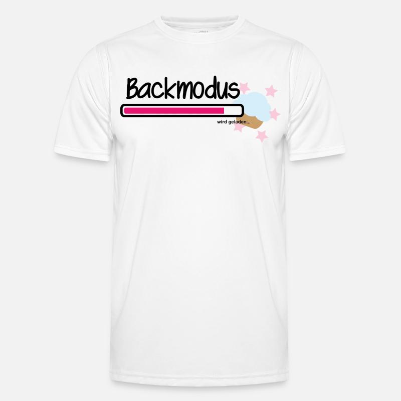 Im Backmodus Männer Funktions-T-Shirt