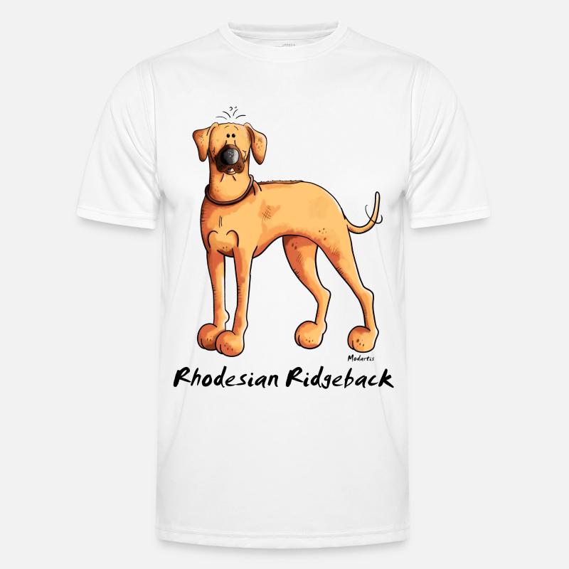 Cute Rhodesian Ridgeback Men's Functional T-Shirt