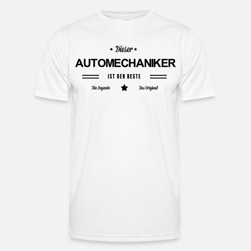 Bester Automechaniker Männer Funktions-T-Shirt
