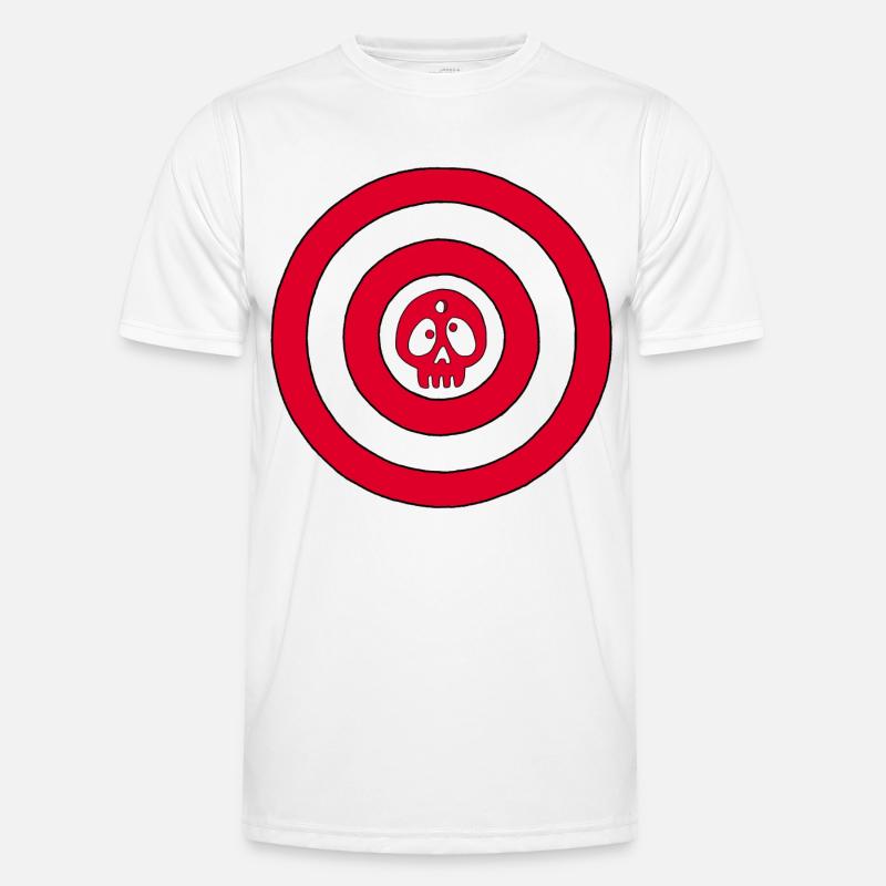 Target skull Men's Functional T-Shirt