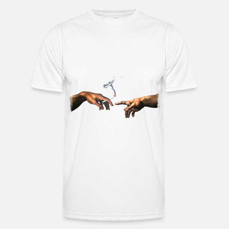 MichelAngelo created Adam Joint Cannabis Men's Functional T-Shirt