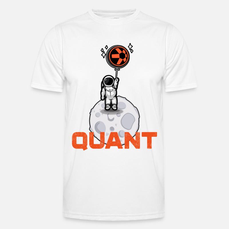 Quant Krypto Shirt Crypto Blockchain Geld Geschenk Männer Funktions-T-Shirt
