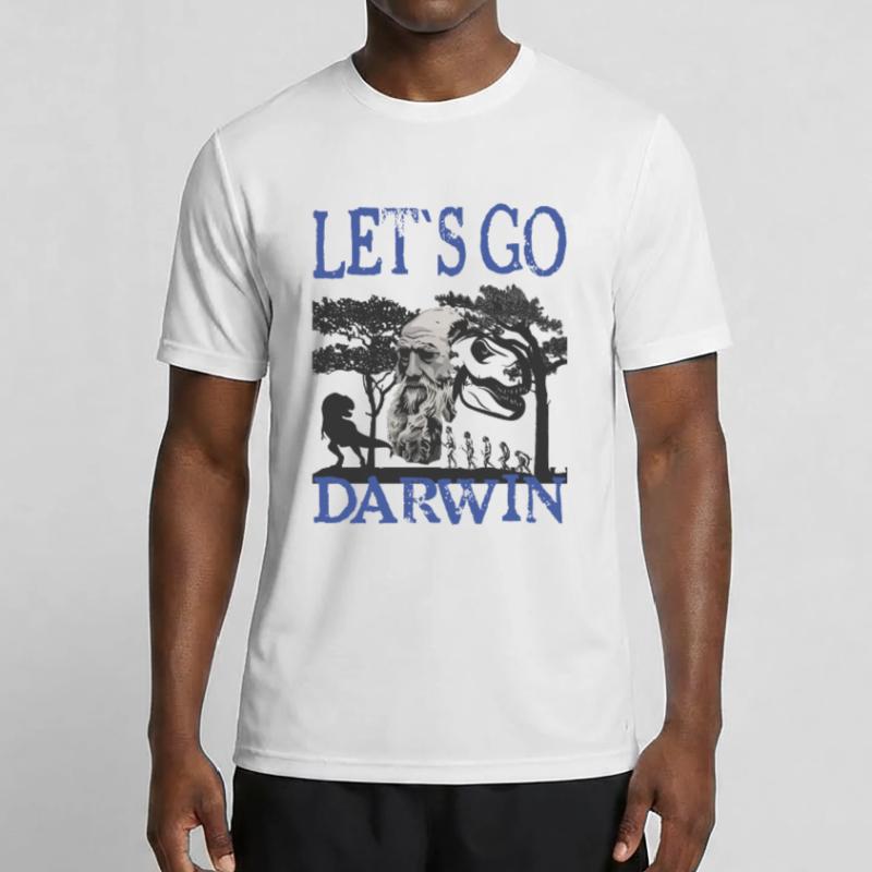 Idée cadeau textile Charles Darwin Evolution T-shirt sport Homme