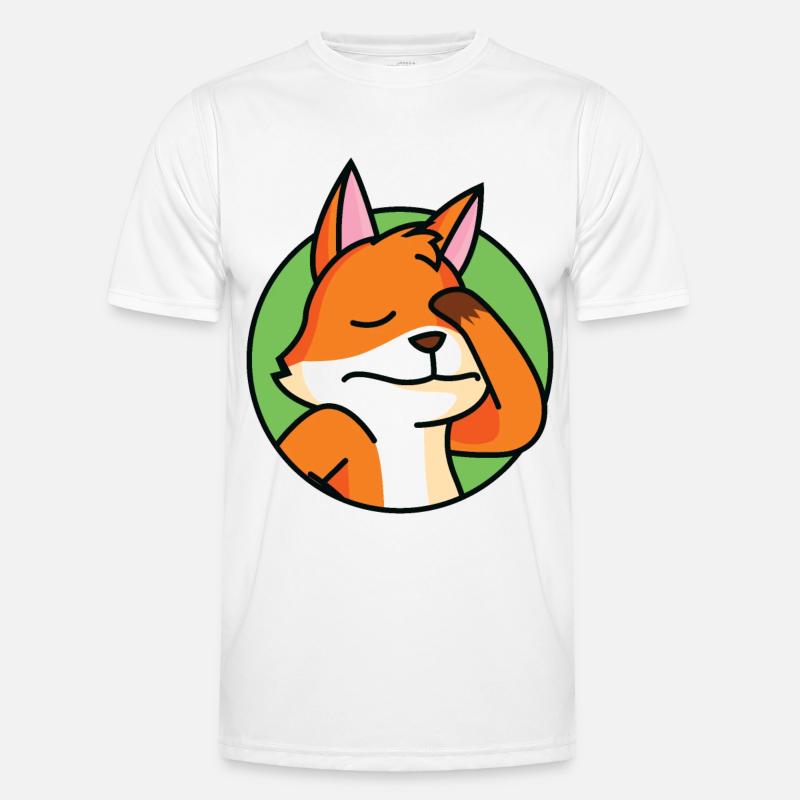Facepalm Fox T-shirt sport Homme