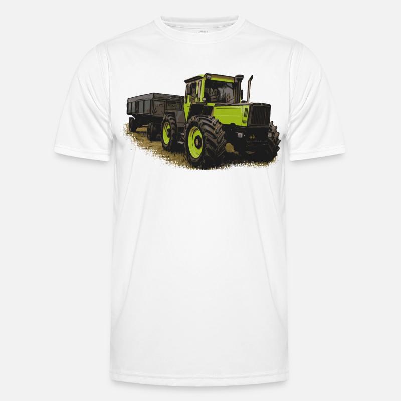 MB trac 1600 turbo mit Anhänger Männer Funktions-T-Shirt