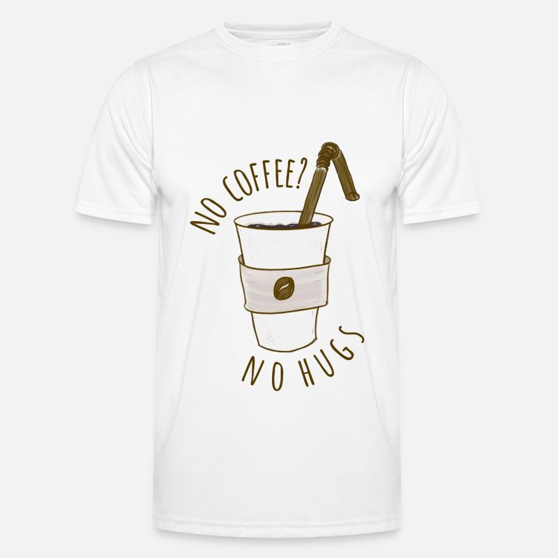 Pas de café? T-shirt sport Homme