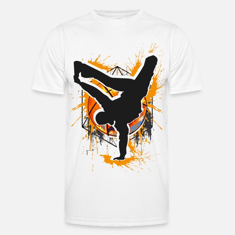 Breakdance - Breakdancer - Breakdancing - Bboy Männer Funktions-T-Shirt