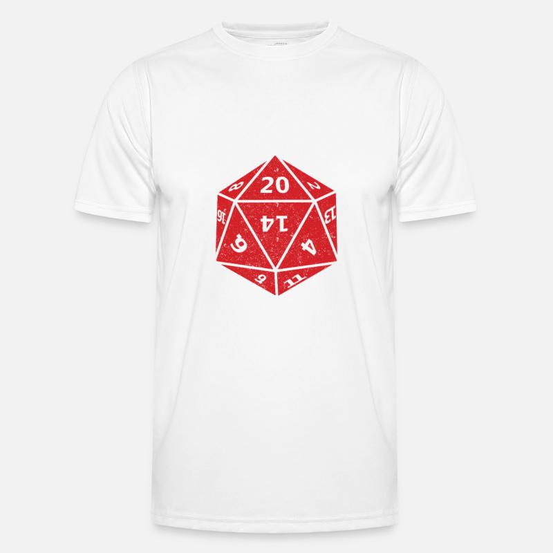 Dungeons Dice RPG Dragons C’EST COMME ÇA QUE JE ROULE T-shirt sport Homme
