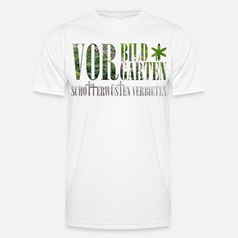 Vorbild Vorgarten Männer Funktions-T-Shirt