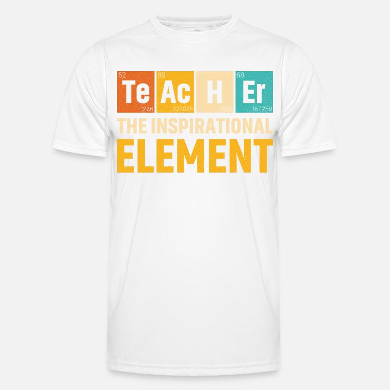 Enseignant L’élément inspirant Enseignant T-shirt sport Homme