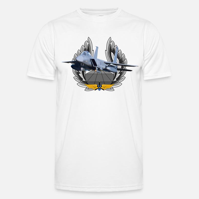 F-15 Eagle Männer Funktions-T-Shirt