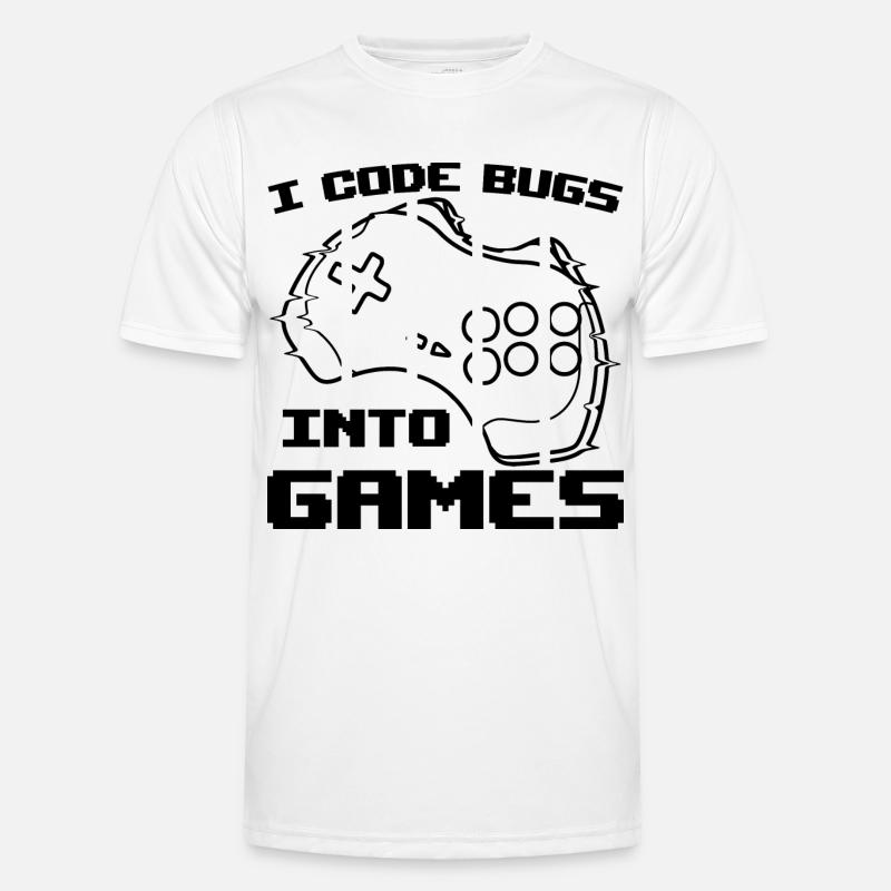 Video Game Programmer - Men's Functional T-Shirt - white
