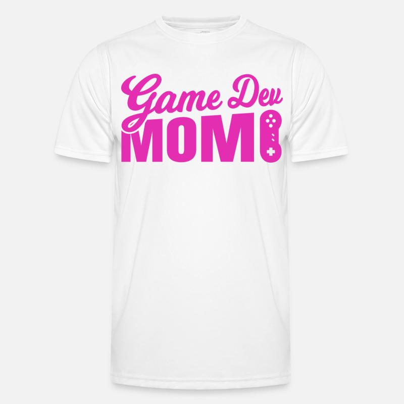 Game Developer Mother - Men's Functional T-Shirt - white