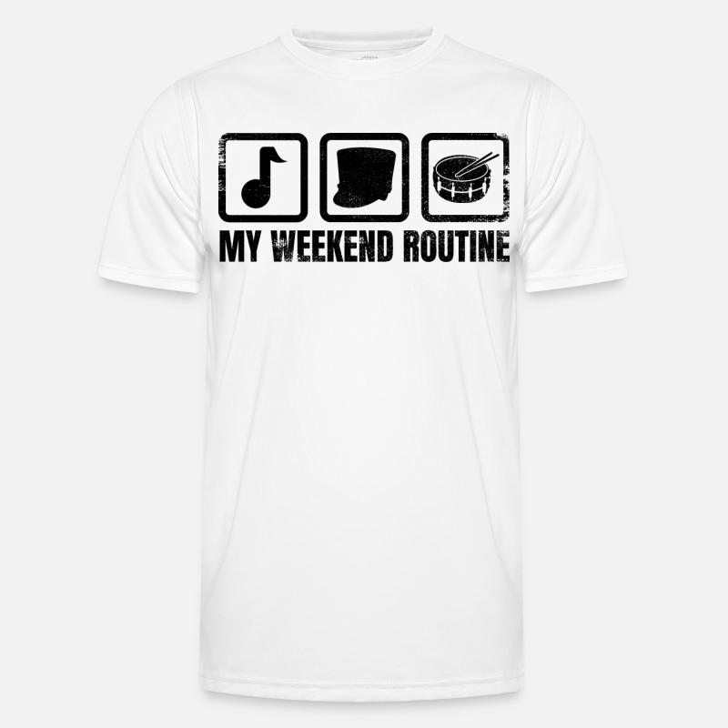Ma routine du week-end T-shirt sport Homme
