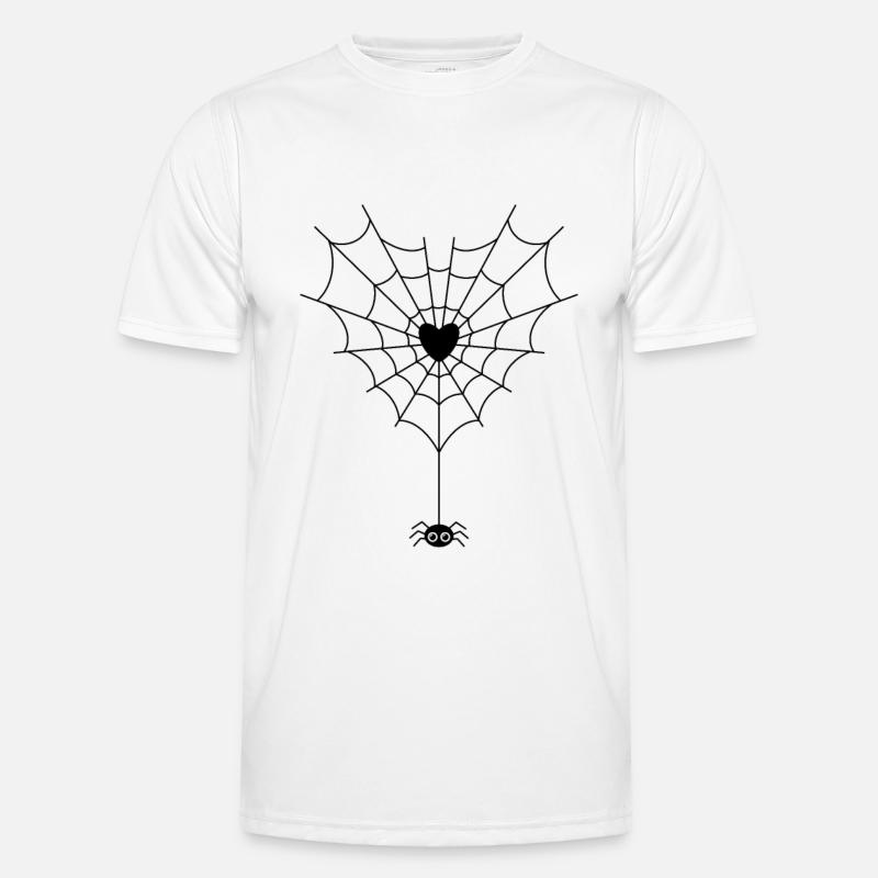Spider in spider web Men's Functional T-Shirt