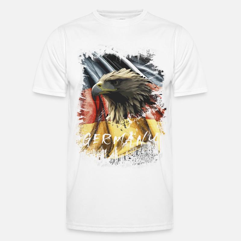 Germany Eagle Eagle Head Gift Men's Functional T-Shirt