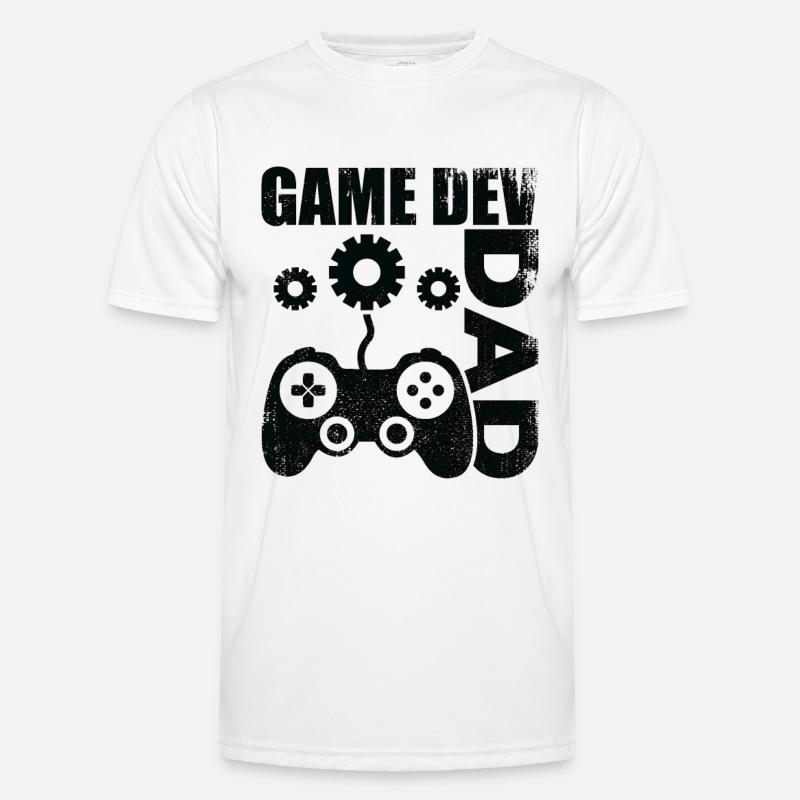 Game Dev Vater Männer Funktions-T-Shirt