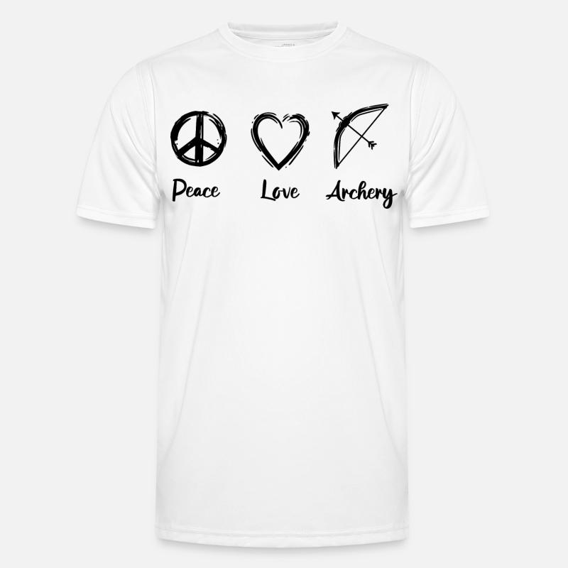 Bogenschützen Routine Männer Funktions-T-Shirt