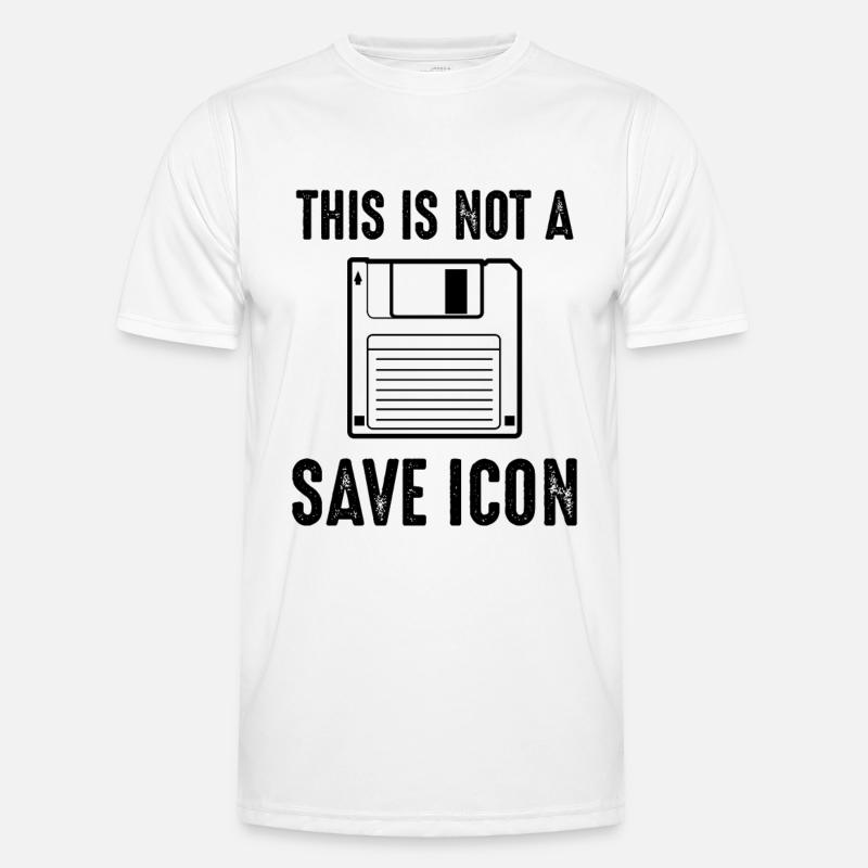 Computer Joke Men's Functional T-Shirt