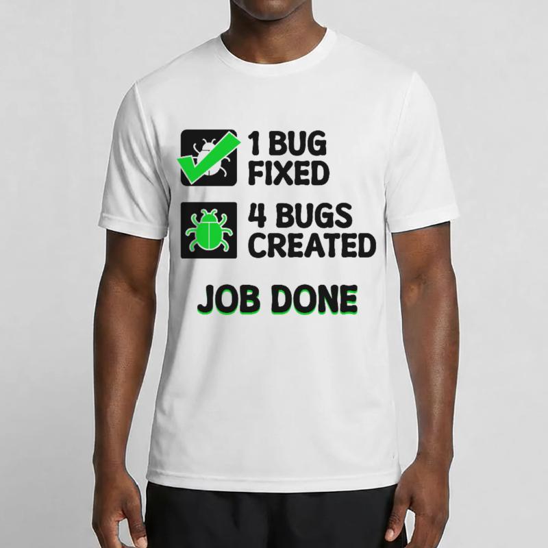 Programmierer Developer Bugfixing Bugs Skripting Männer Funktions-T-Shirt
