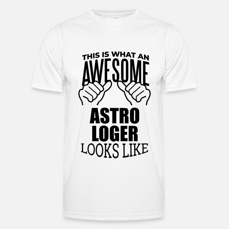Astrologie Männer Funktions-T-Shirt
