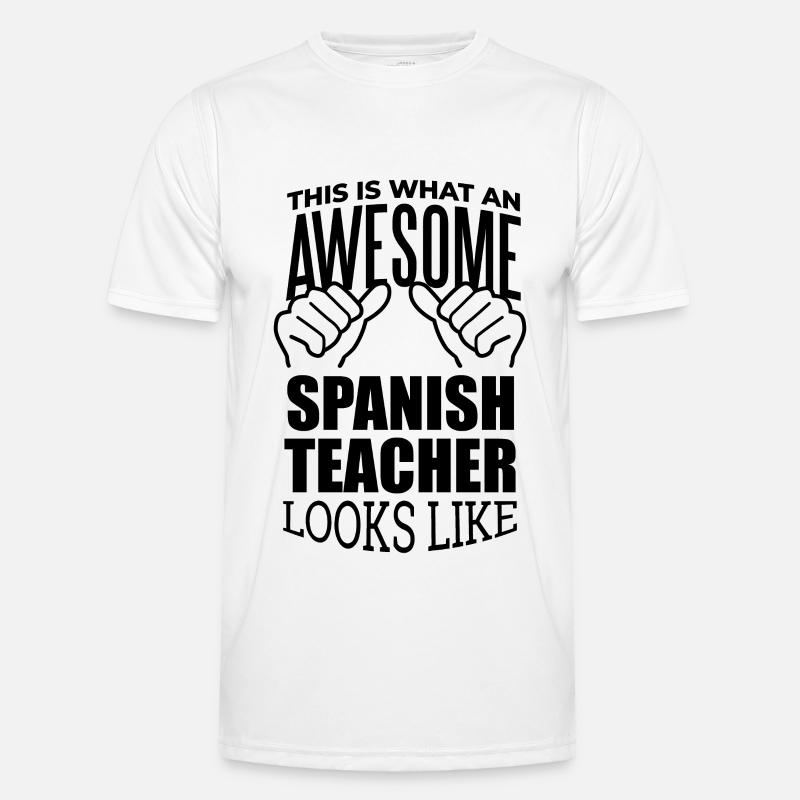 Spanisch Männer Funktions-T-Shirt