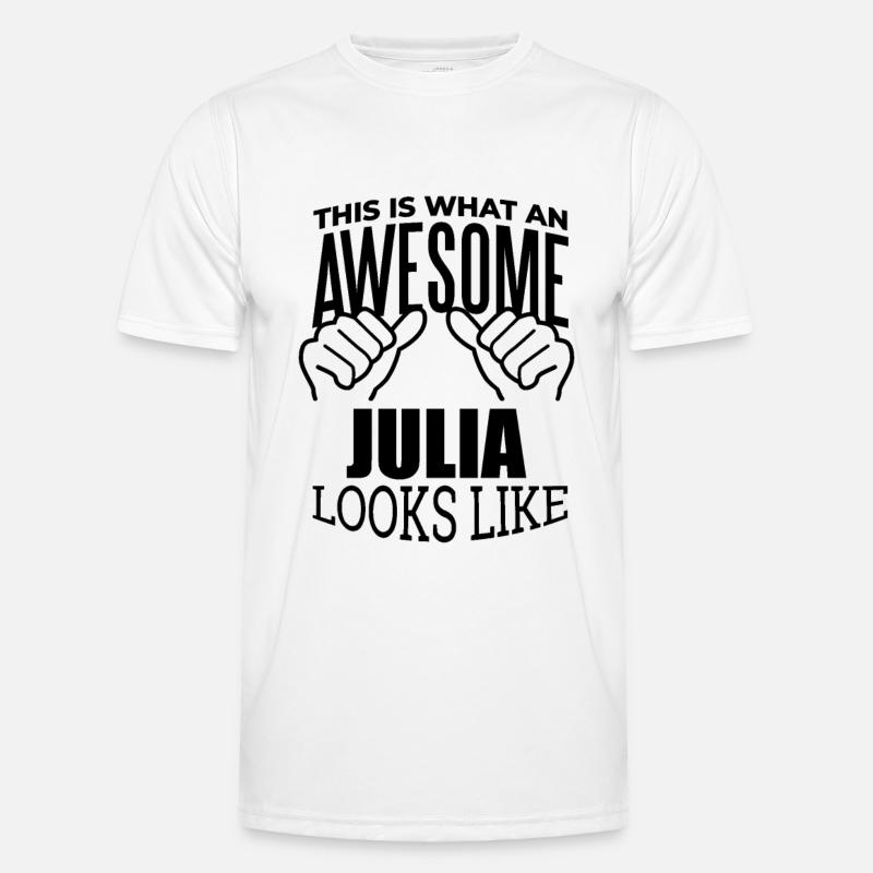 Julia Männer Funktions-T-Shirt