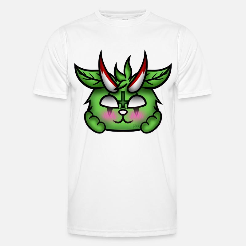 Errötender Dämon! Männer Funktions-T-Shirt