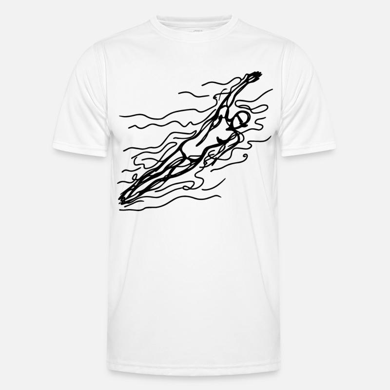 Float Sketch Men's Functional T-Shirt