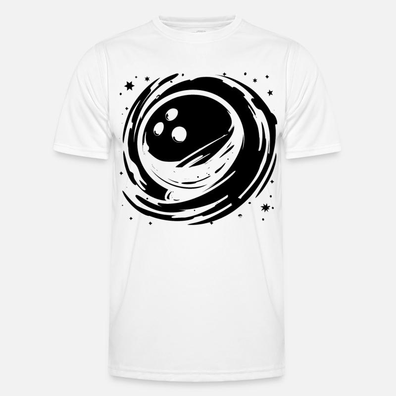 Graphiques de bowling T-shirt sport Homme