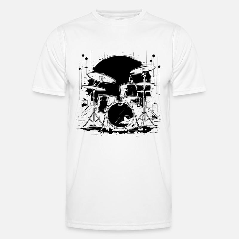 Drums Graphics Men's Functional T-Shirt
