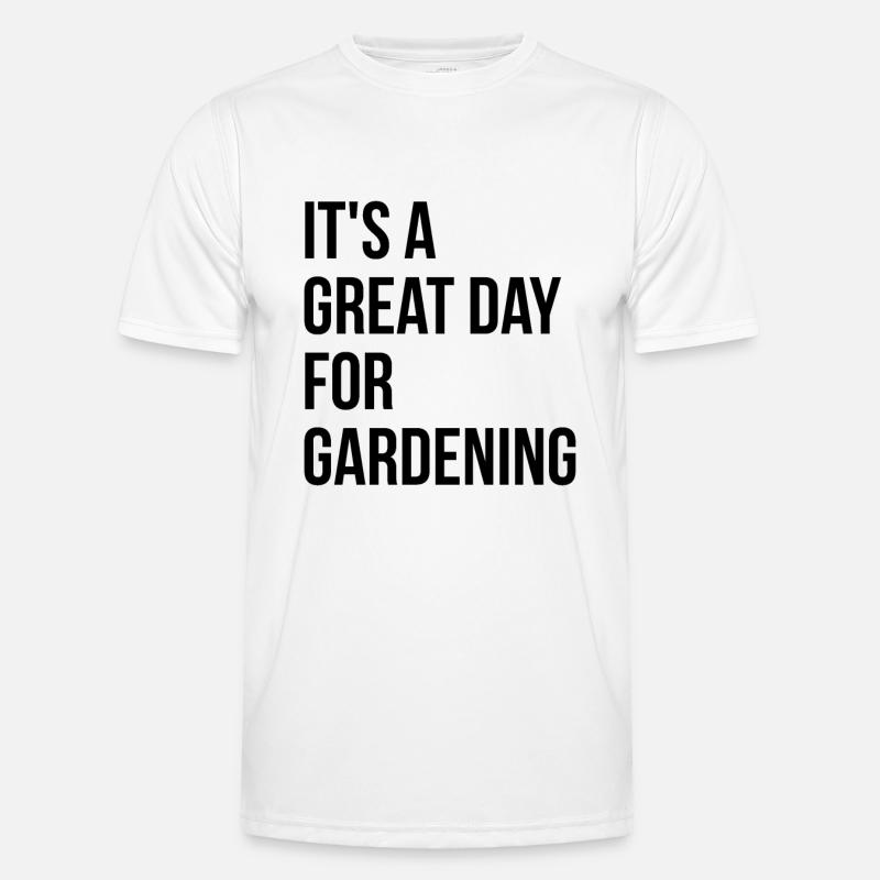 Gartenarbeit Männer Funktions-T-Shirt
